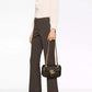 Elegant Chevron Quilted Leather Shoulder Bag