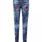 Elegant Stretch Cotton Denim Jeans