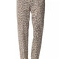 Elegant Leopard Print Trousers for Sophisticated Style