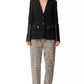 Elegant Leopard Print Trousers for Sophisticated Style