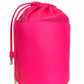 Fuchsia Elegance Leather Bucket Bag