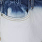 White Gradient Cotton Denim Jeans