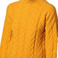 Chic Yellow Crew Neck Sweater