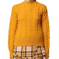 Chic Yellow Crew Neck Sweater