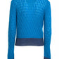 Chic Alpaca Blend Crop Sweater with Lurex Details