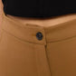 Chic Camel High-Waisted Trousers