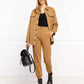 Chic Camel High-Waisted Trousers