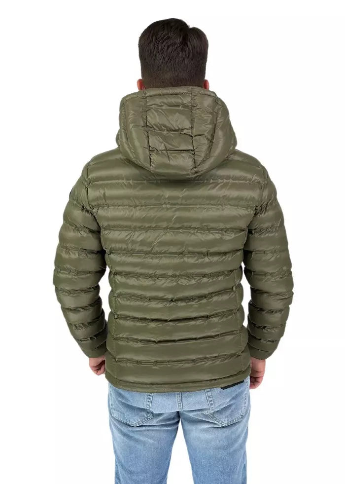 Eco-Friendly Nylon Down Jacket with Hood