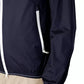 Blue Nylon Eco-Fur Lined Jacket
