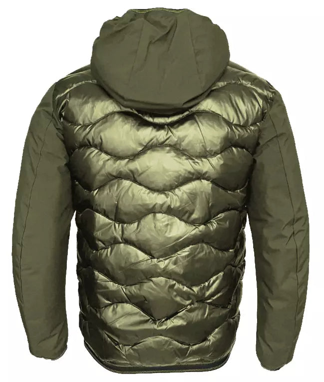 Emerald Quilted Nylon Down Jacket