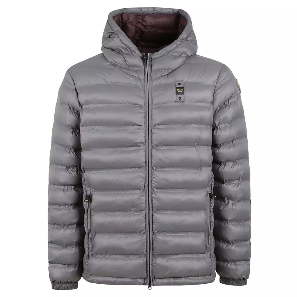 Eco-Friendly Nylon Down Jacket with Hood