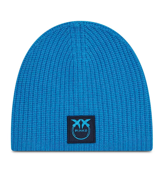 Electric Blue Cashmere Beanie