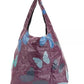 Sequin Butterfly Shopper Tote Bag