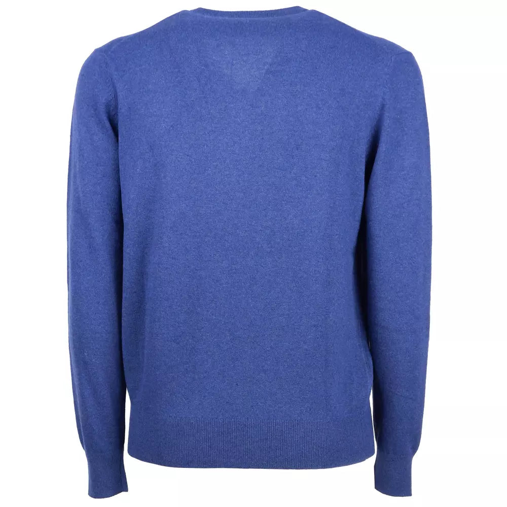 V-Neck Wool-Cashmere Blend Sweater