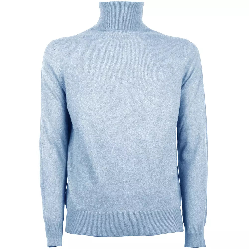 Italian Wool-Cashmere Blend Turtleneck Sweater