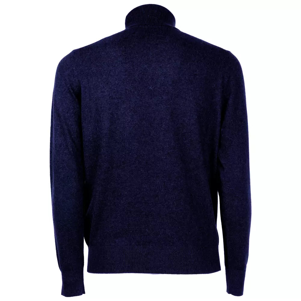 Italian Wool-Cashmere Blend Turtleneck Sweater