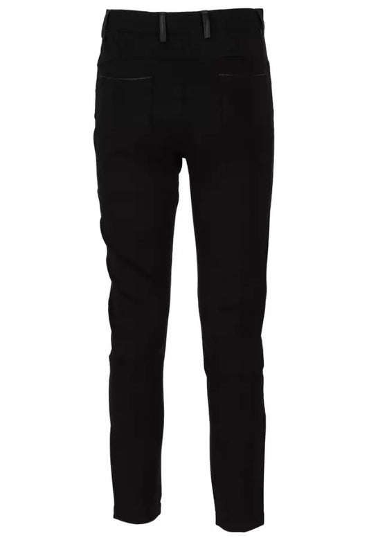 Chic Slim Fit Milano Stitch Trousers