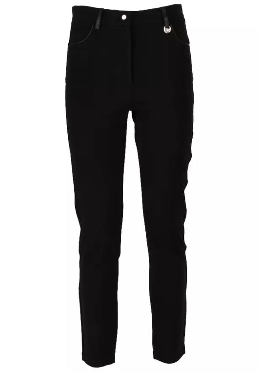 Chic Slim Fit Milano Stitch Trousers