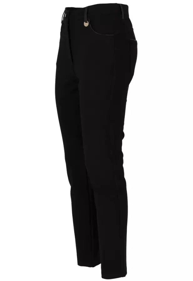 Chic Slim Fit Milano Stitch Trousers