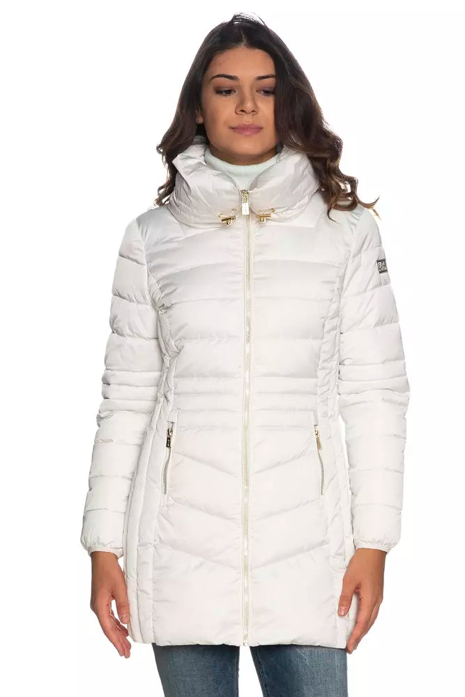 Chic Quilted Contoured Jacket