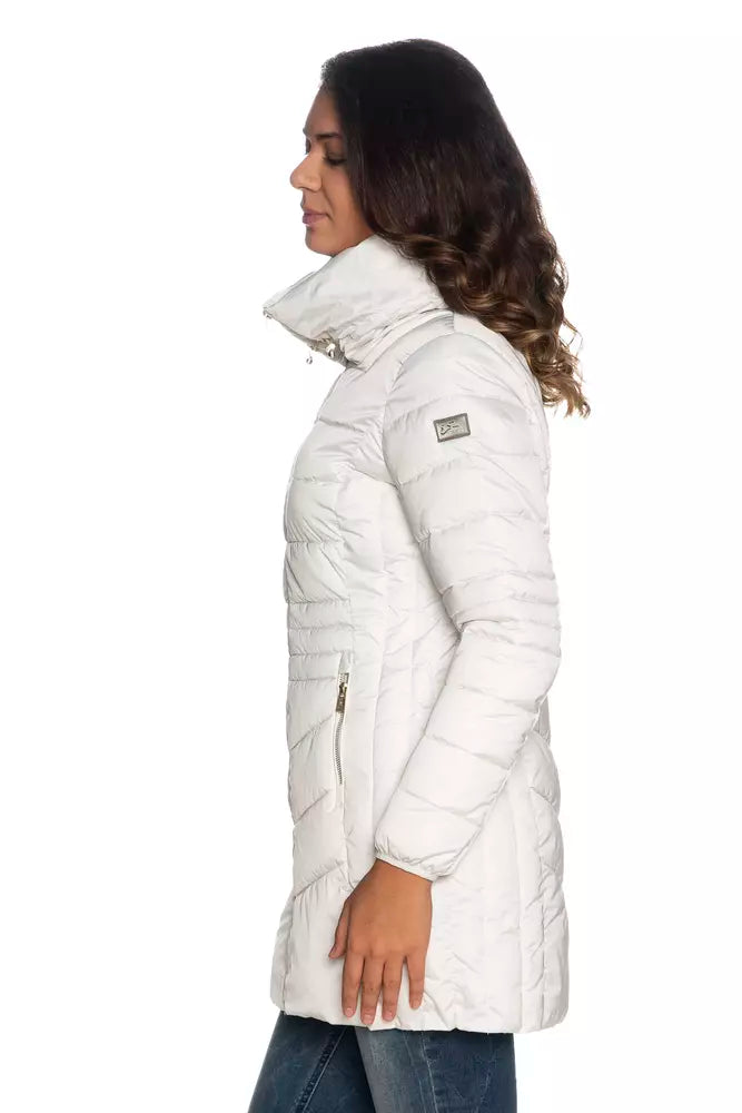 Chic Quilted Contoured Jacket