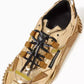 Copper-Toned Iconic Designer Sneakers