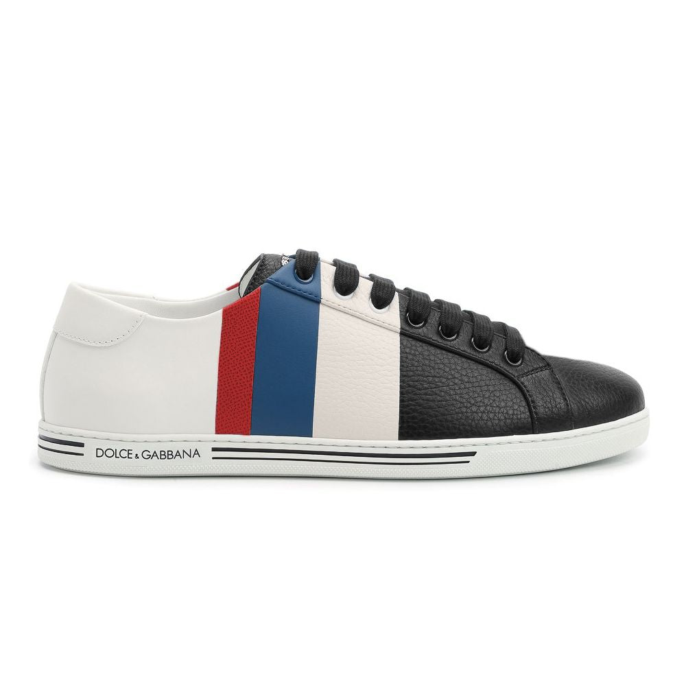 Multicolored Calfskin Low Sneakers