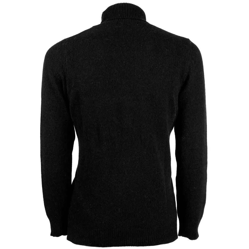 Elegant Men's Cashmere Turtleneck Sweater