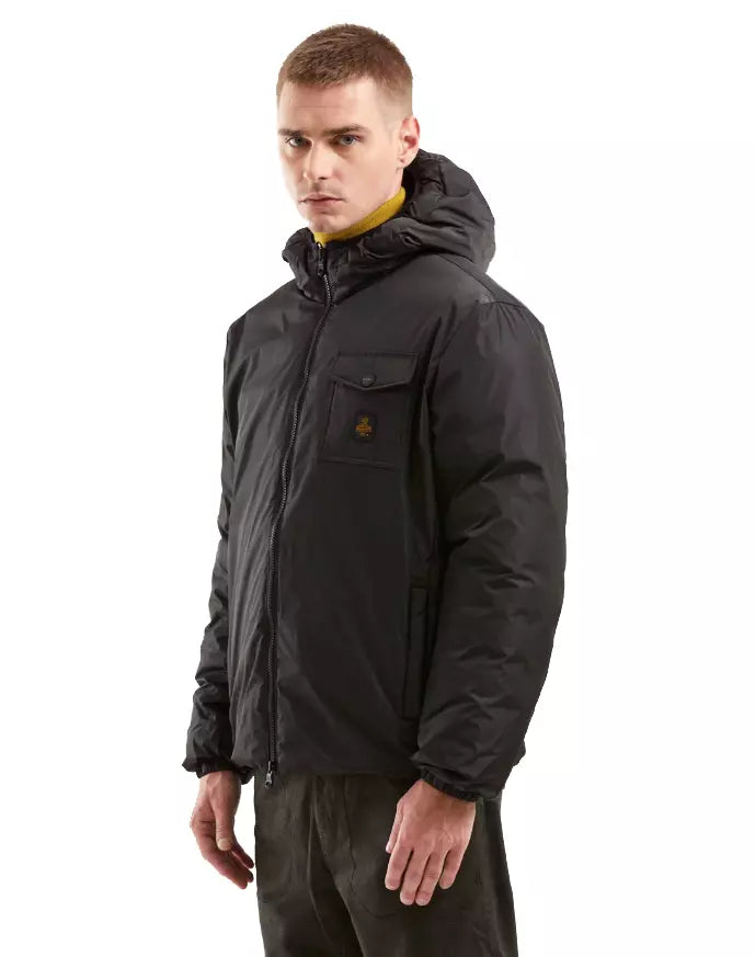 Sleek Men's Winter Quilted Jacket - Windproof & Lightweight