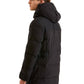 Elegant Water-Resistant Parka with Detachable Hood