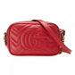 Elegant Chevron Quilted Leather Shoulder Bag