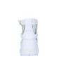 Avant-Garde Tabi Toe White Leather Sneakers