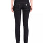 Embellished High-Waist Skinny Jeans