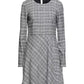 Chic Prince of Wales Check Short Dress