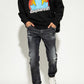 Sleek Slim Fit Black Denim Jeans