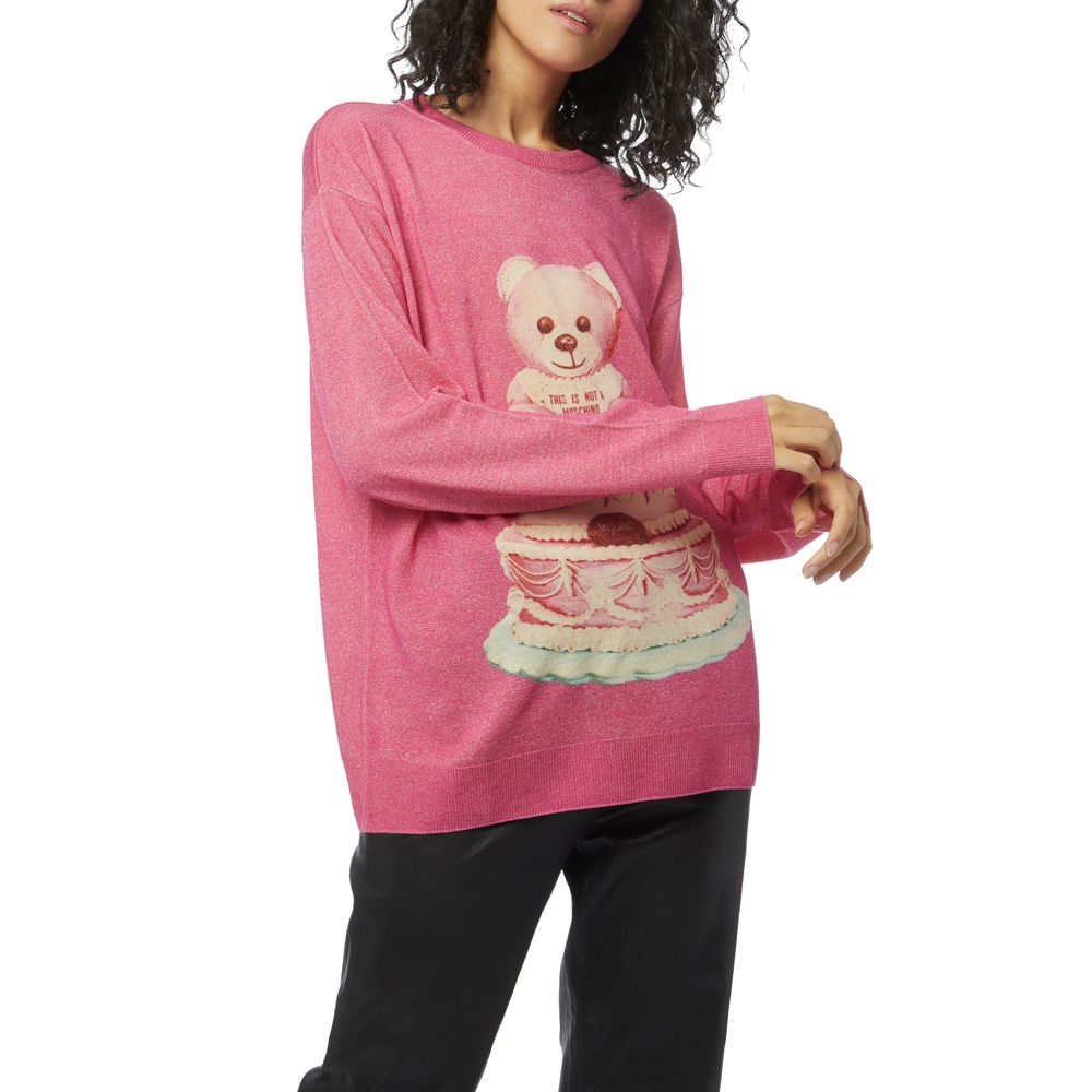 Chic Cake Teddy Bear Wool Sweater