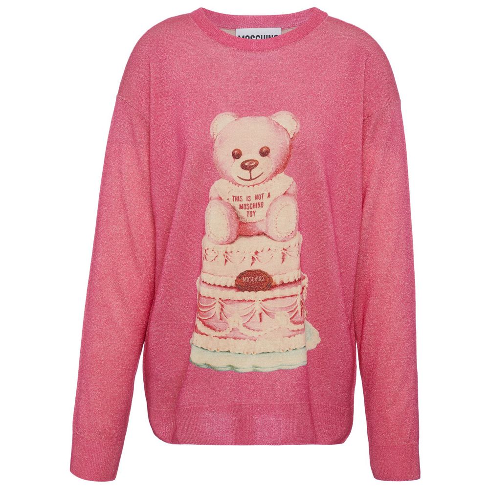 Chic Cake Teddy Bear Wool Sweater