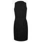 Sleeveless Maxi Zip Viscose Dress