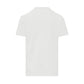 Embossed Logo White Cotton Tee