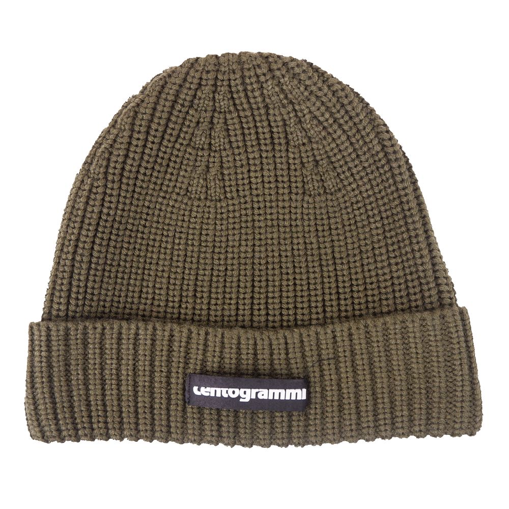 Unisex Wool Blend Cap with Contrasting Logo