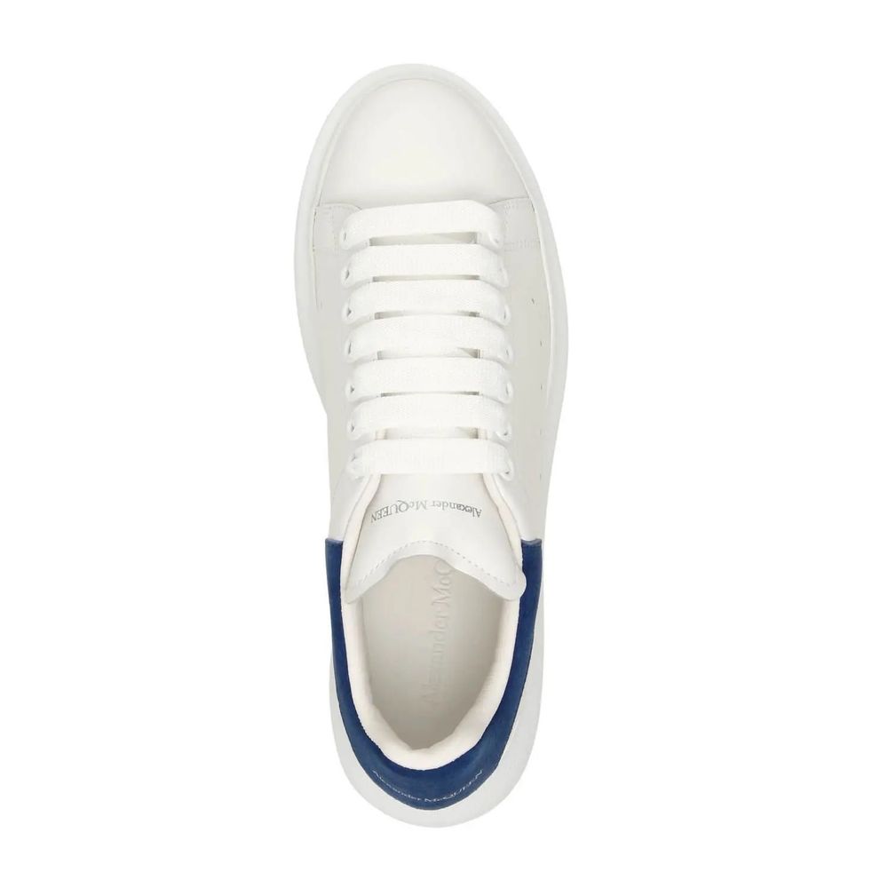 Elevated Leather Sneakers with Oversize Sole