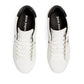 Elegant White Leather Unisex Sneakers