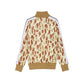 Camouflage Turtleneck Zip-up Jacket