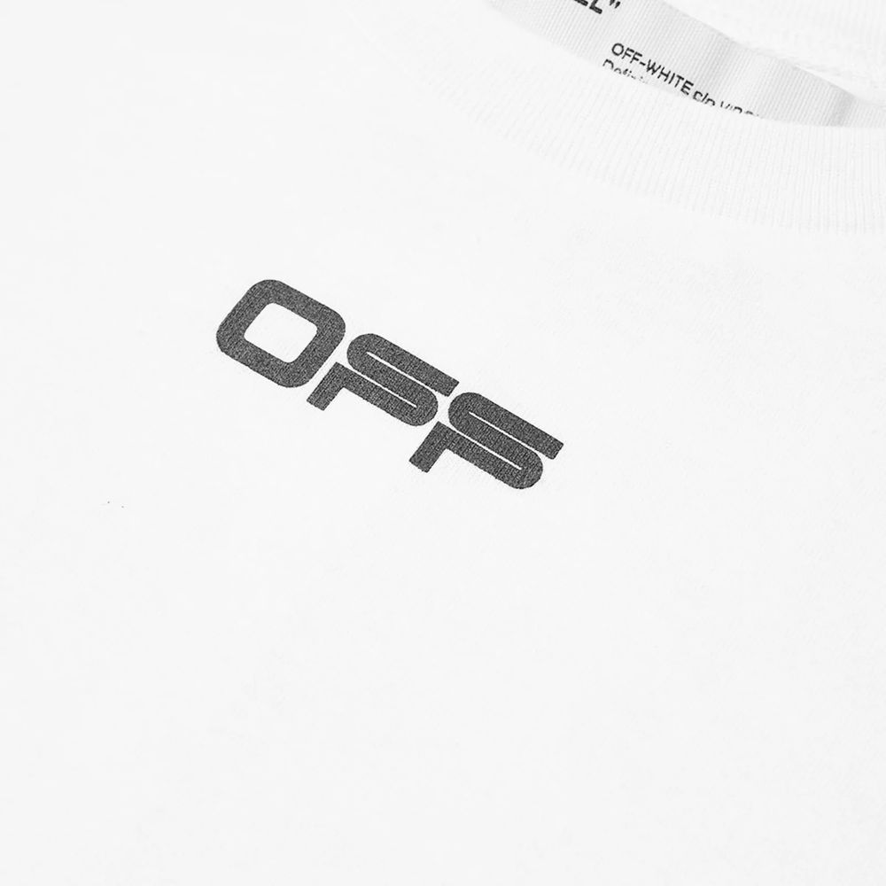 Iconic Long-Sleeved Cotton Tee in Crisp White