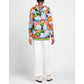Iconic Floral Viscose Hoodie