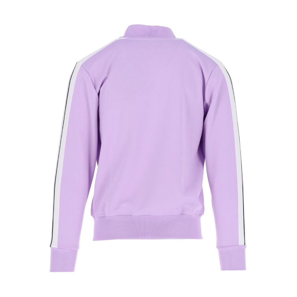 Elegant Lilac Turtleneck Zip Jacket