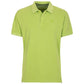 Chic Apple Green Embroidered Polo