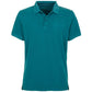 Aqua Green Cotton Polo Shirt with Embroidered Logo