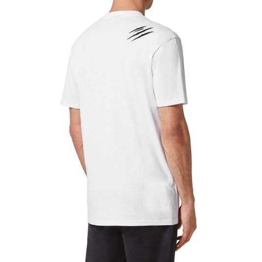 Sleek Cotton Tee with Signature Detailing