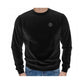 Sleek Cotton Blend Crewneck Sweatshirt